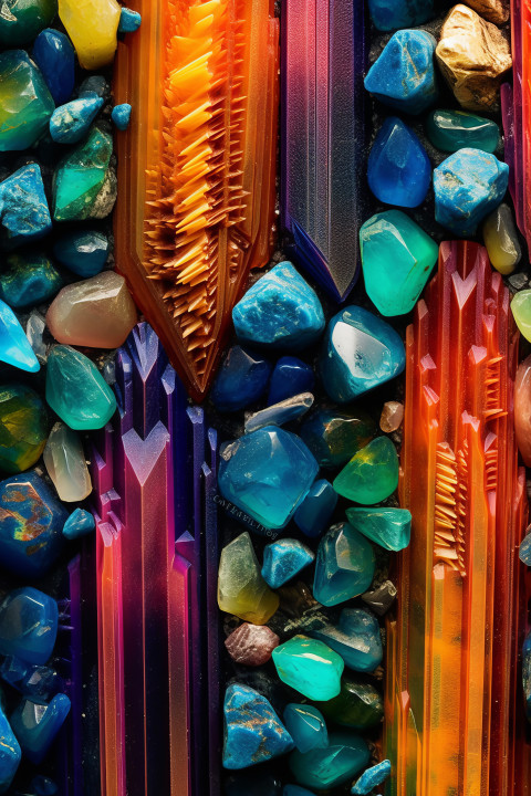 Rainbow Crystals
