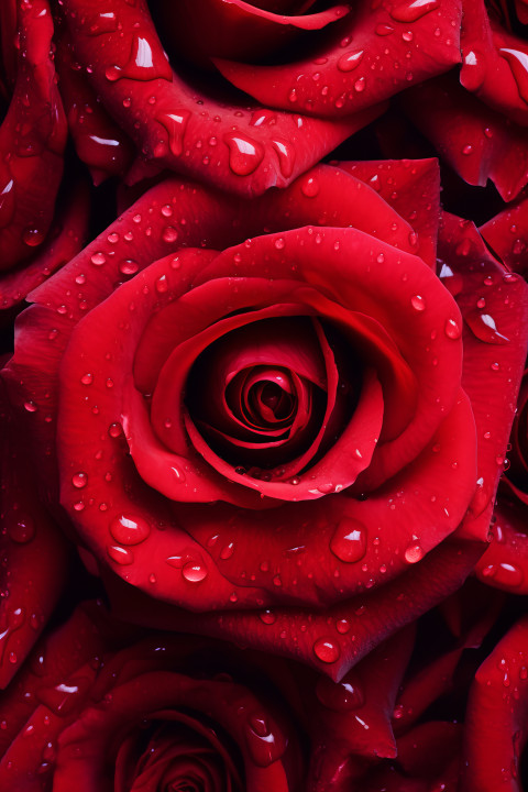 Red Roses Flower Wallpaper