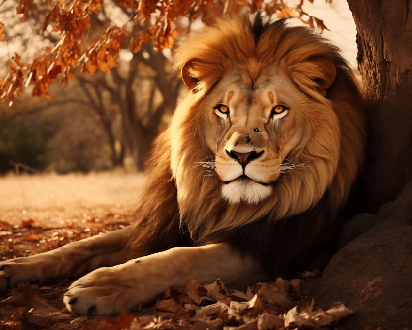 Regal Lion Rest