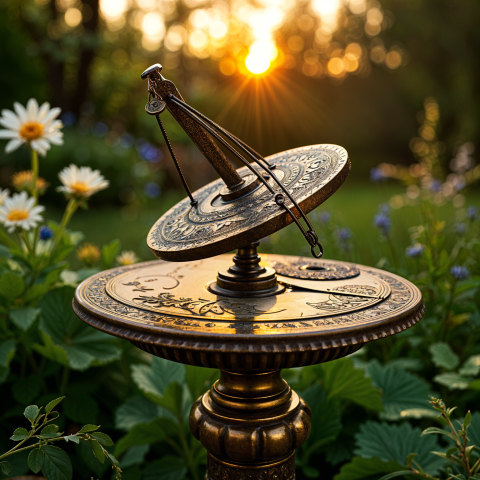 Brass Sundial