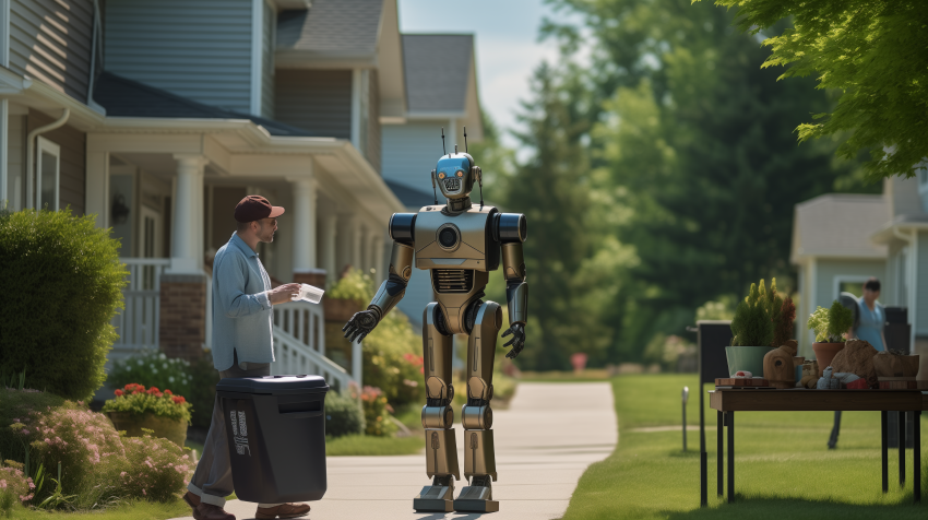 Robots Deliver Packages