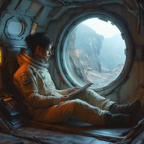 Routine in Spaceship