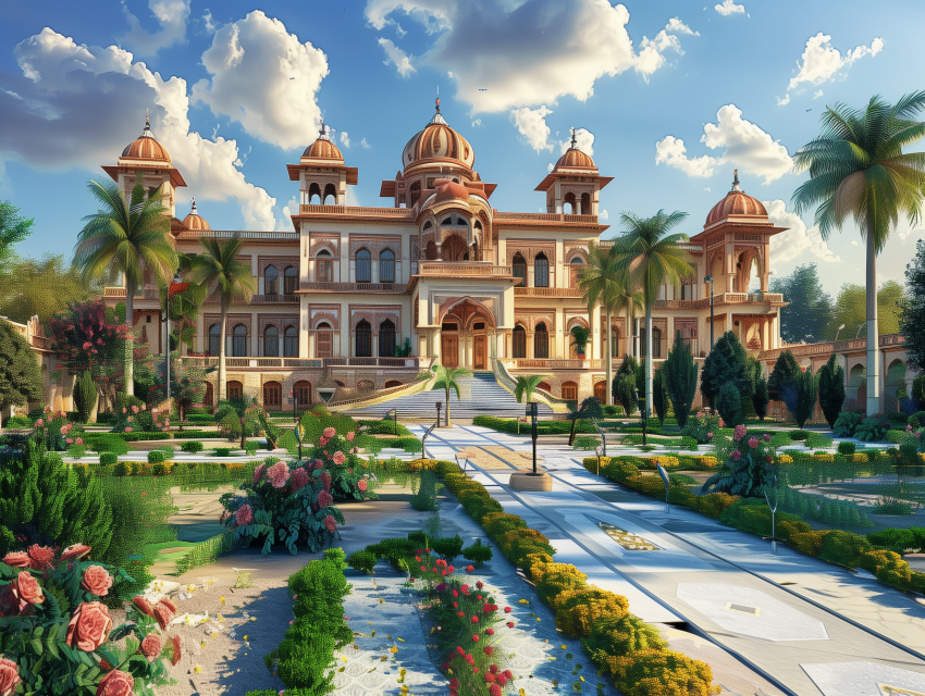 Royal Splendor of Noor Mahal in Bahawalpur