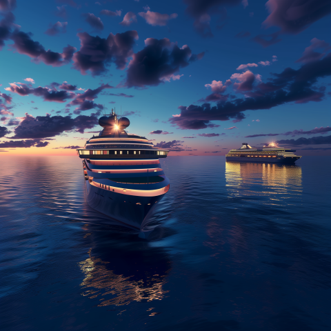Sailing into Sunset