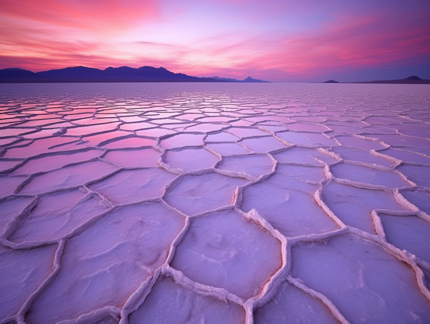 Salt Flats Sunset