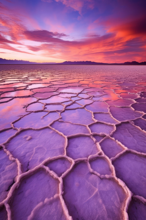 Salt Flats Sunset