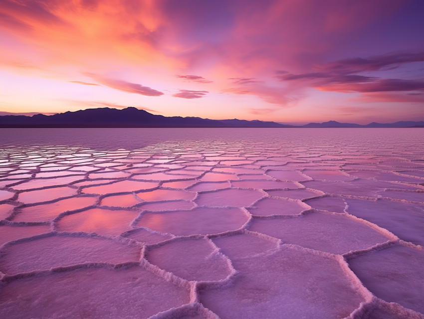 Salt Flats Sunset