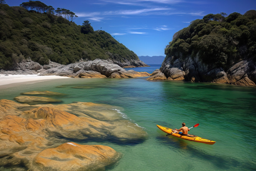 Sea kayaker