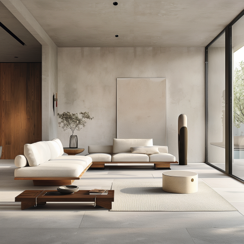 minimalist living room