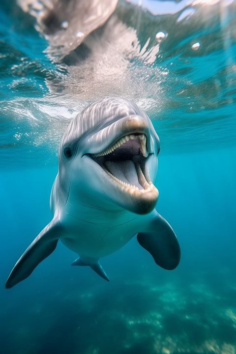 Smiling Dolphin