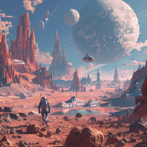 Retro Space Exploration