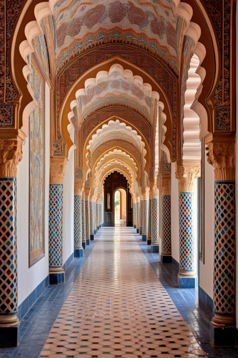 Spanish Moroccan Archways