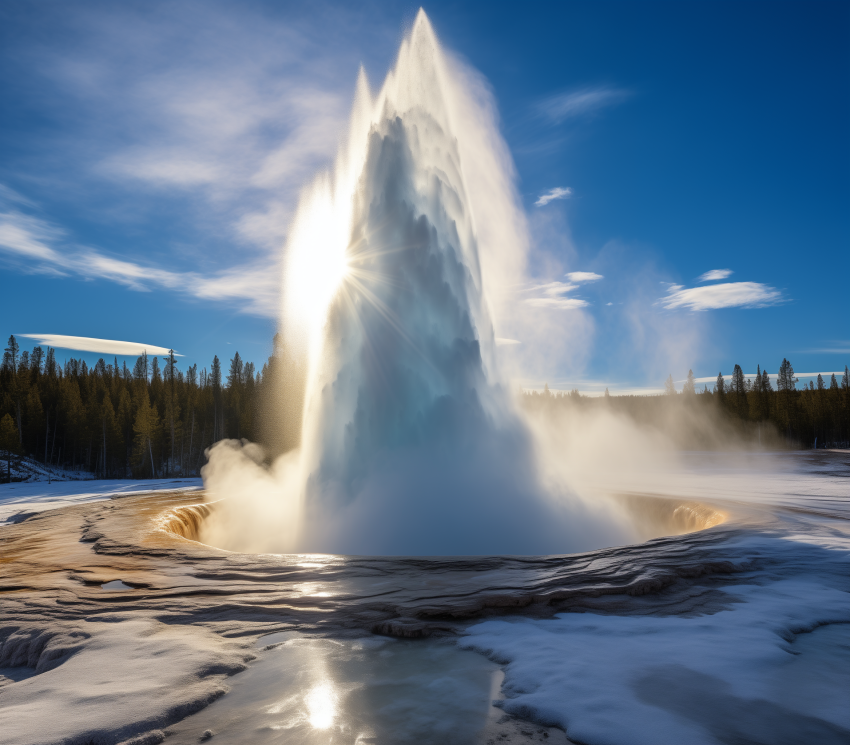 Spectacular Yellowstone Geysers