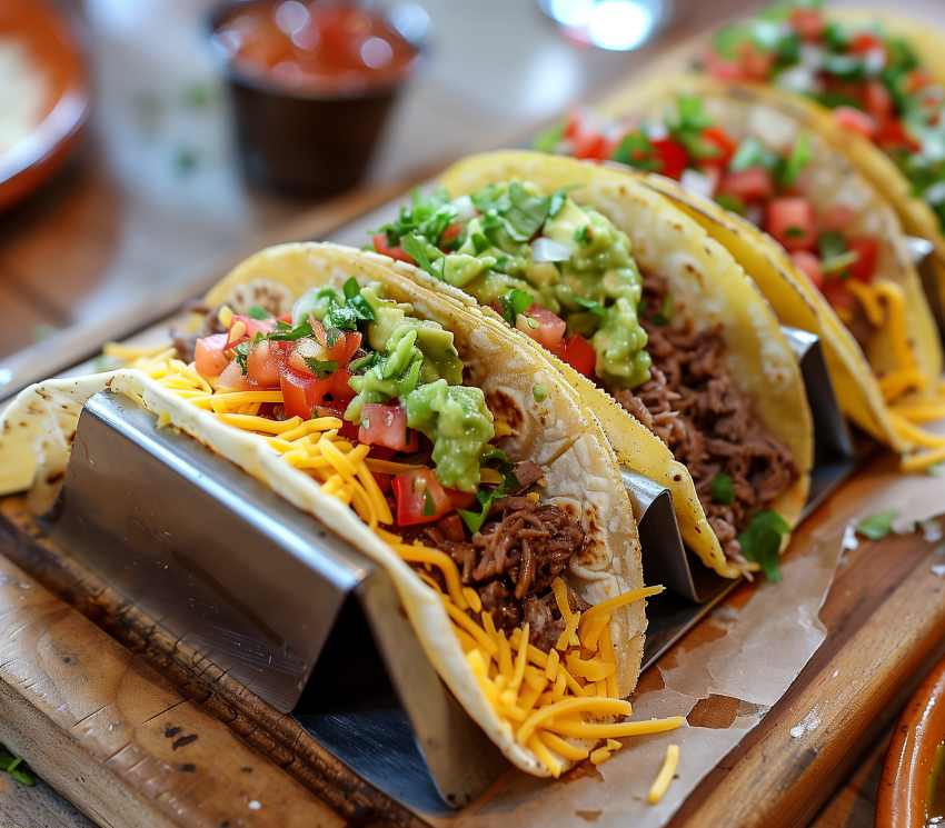 Spicy Beef Tacos