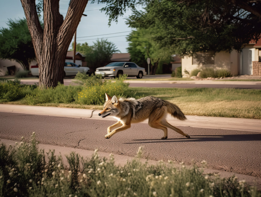Suburban Coyote