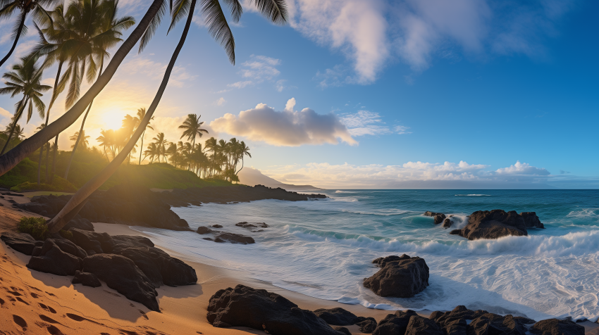 Sun kissed Beaches of Hawaii