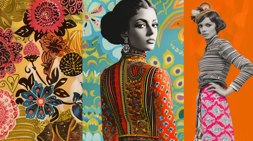 Swinging 60s Indo Western Icon