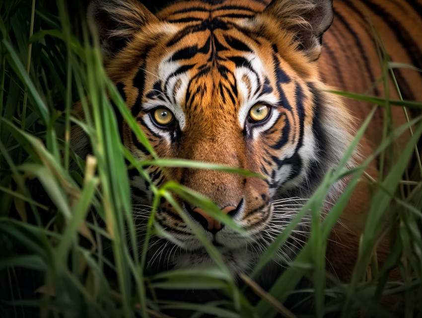 Tiger Close Up