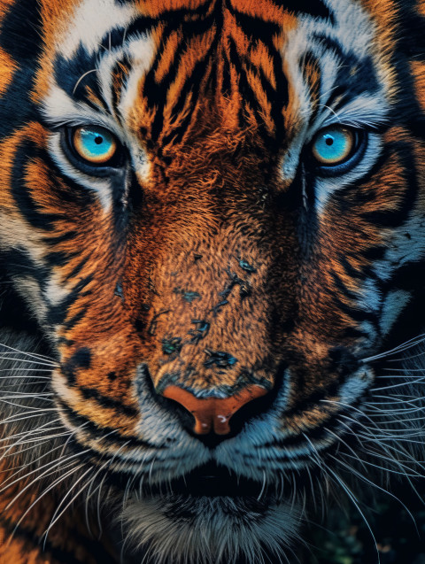 Tiger Close Up