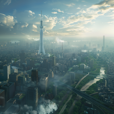 Tokyo in 2070