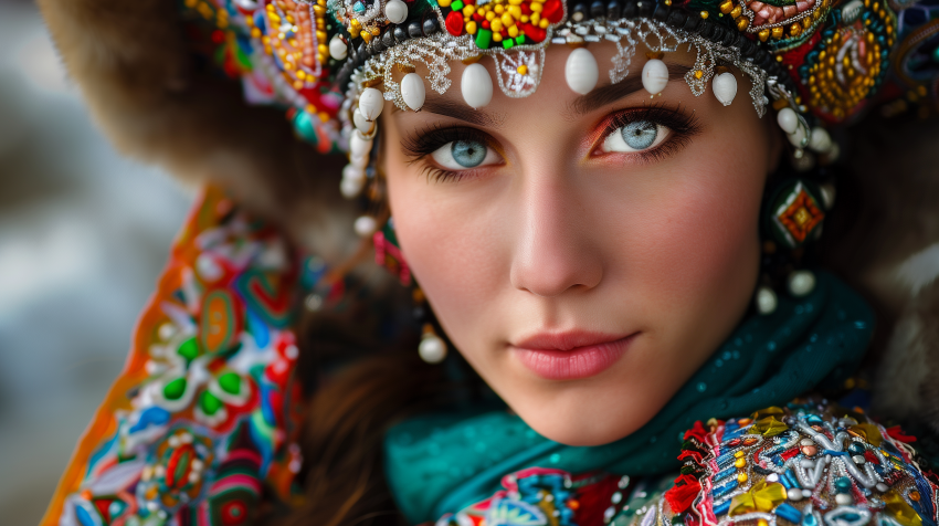 Traditional Russian Attire Folk