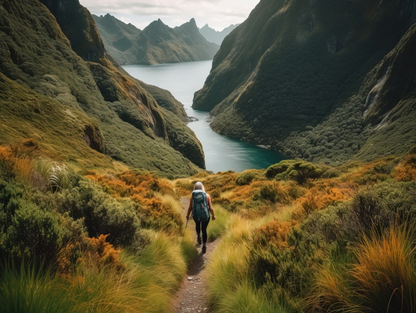 Trekking in New Zealand