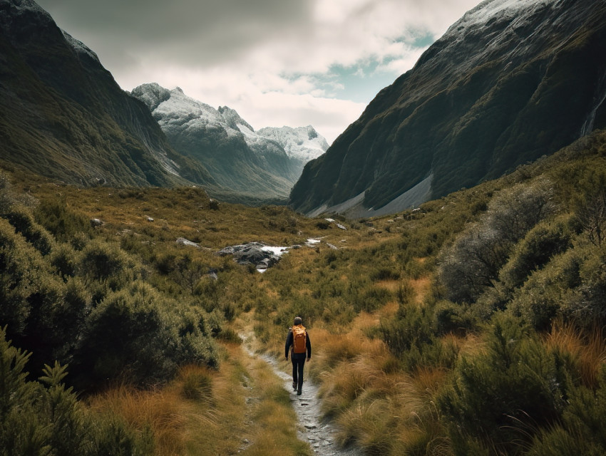 Trekking in New Zealand