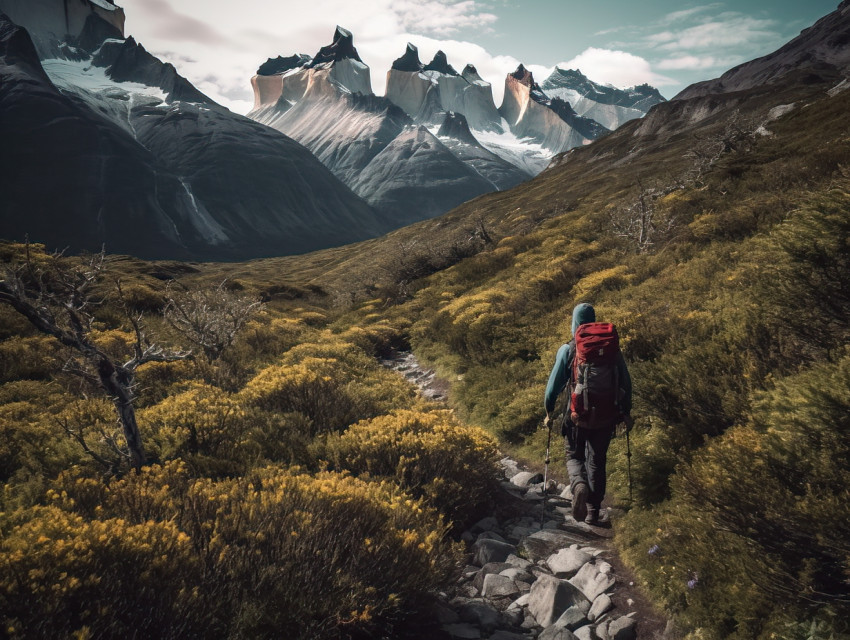 Trekking in Torres del Paine