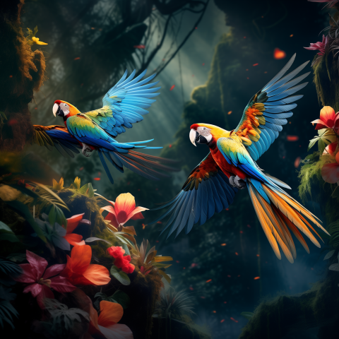 Tropical Rainforest Flight