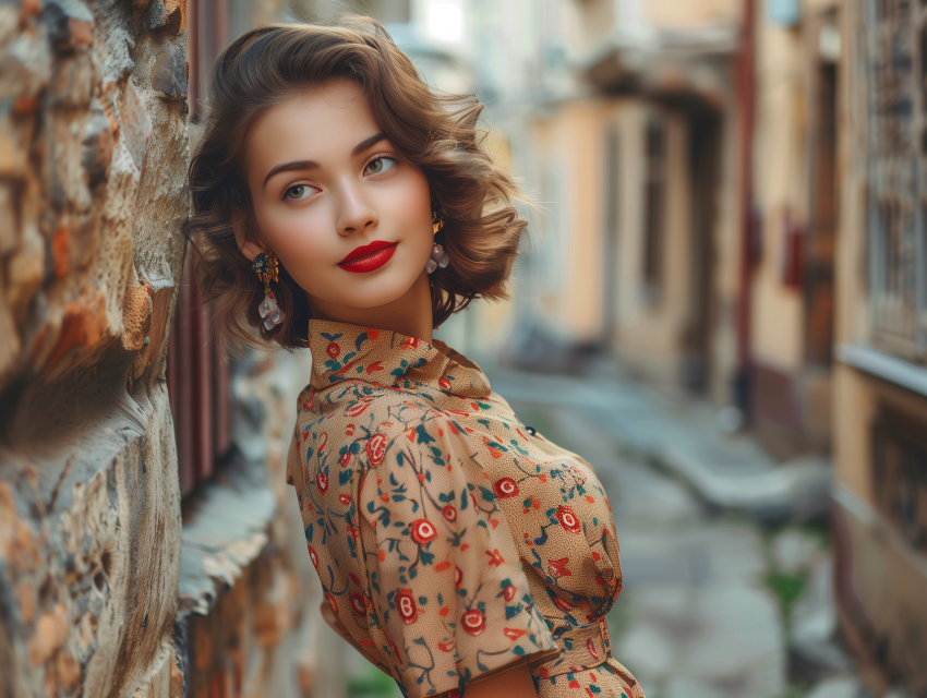 Vintage Chic Girl's Fashion