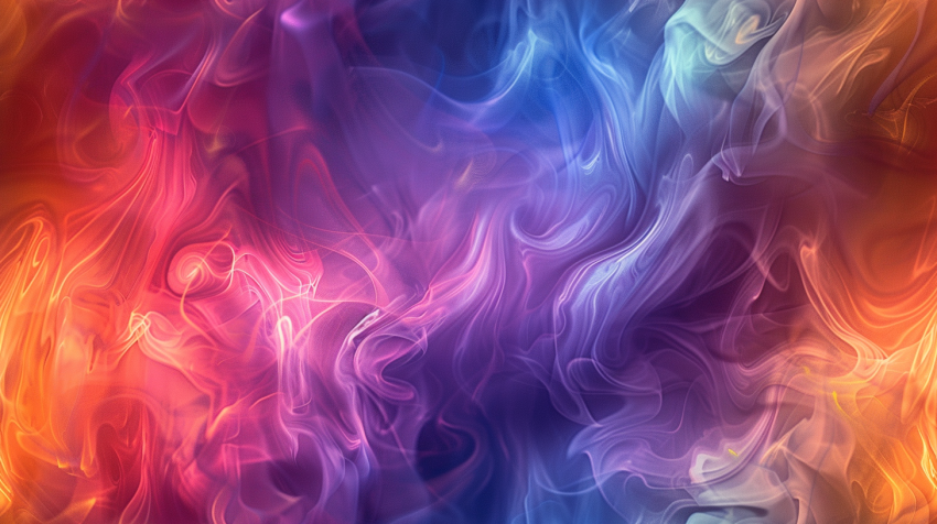 Vivid Abstract Swirling Gradient Patterns