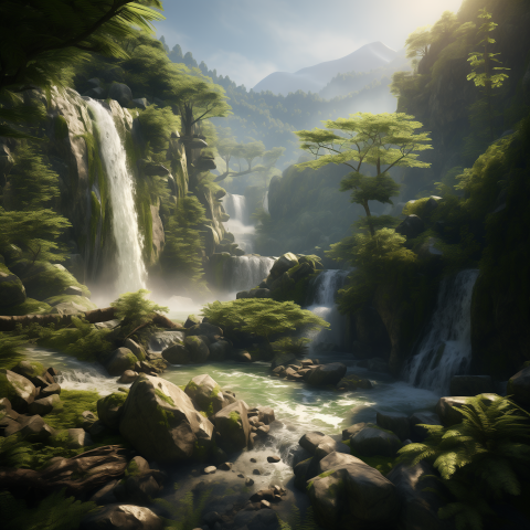 Waterfall Oasis