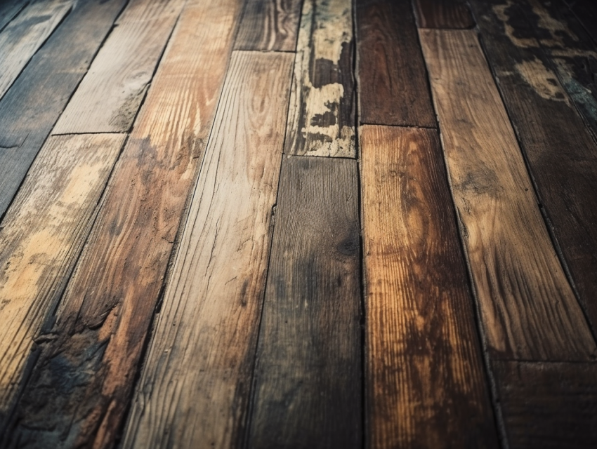 Weathered Wood Floor Texture
