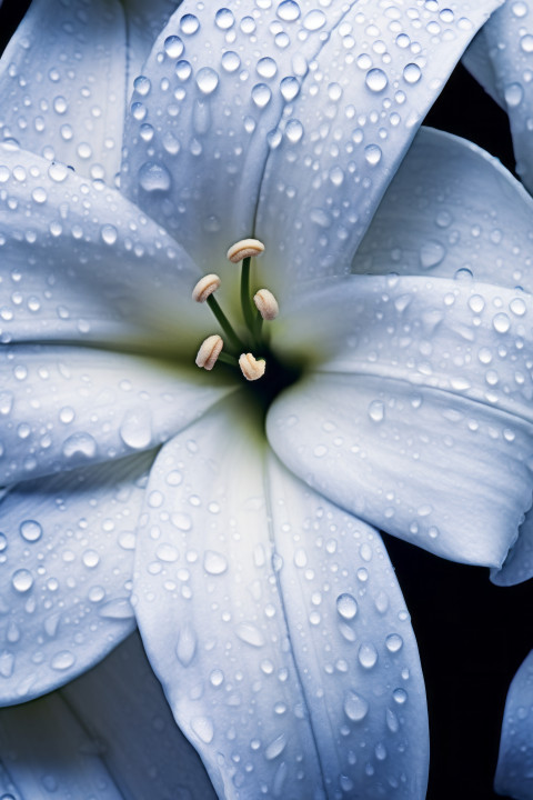 White Lily Flower Wallpaper