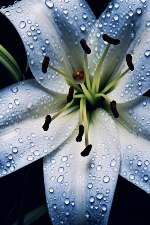 White Lily Flower Wallpaper