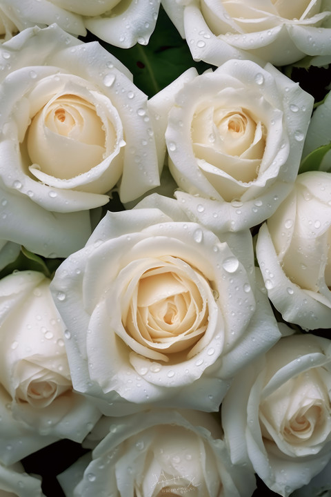 White Roses Wallpaper