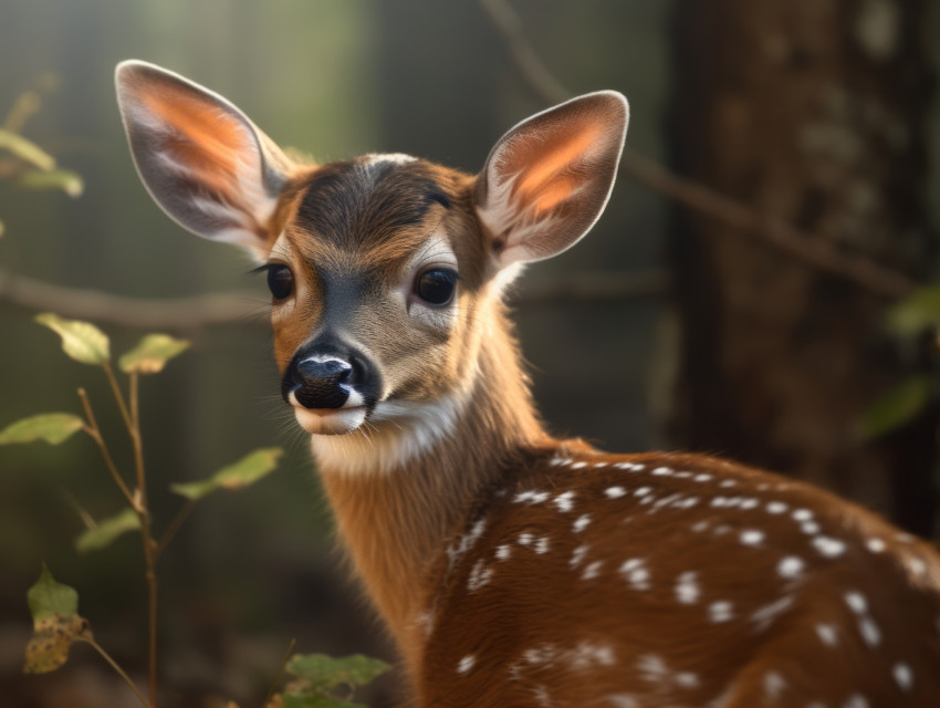 White Tail Deer Fawn