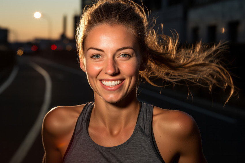 Woman runner
