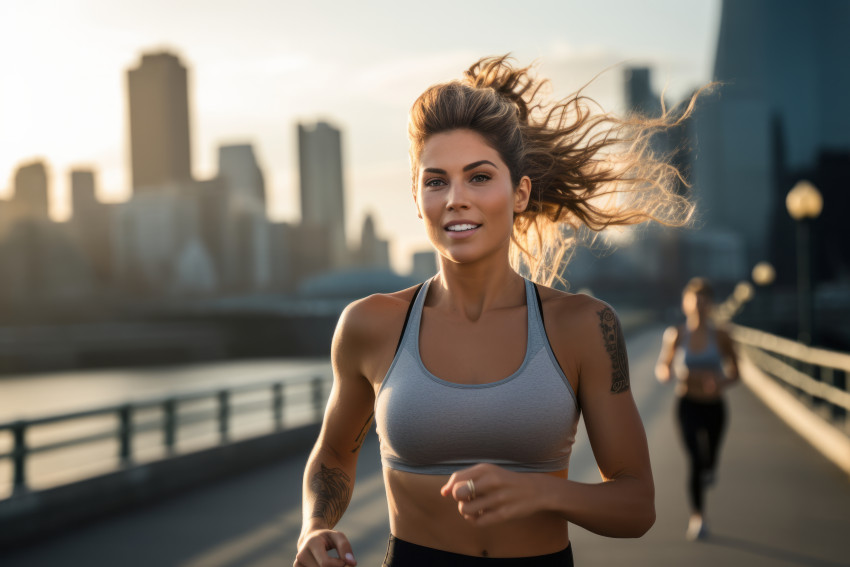 Woman runner