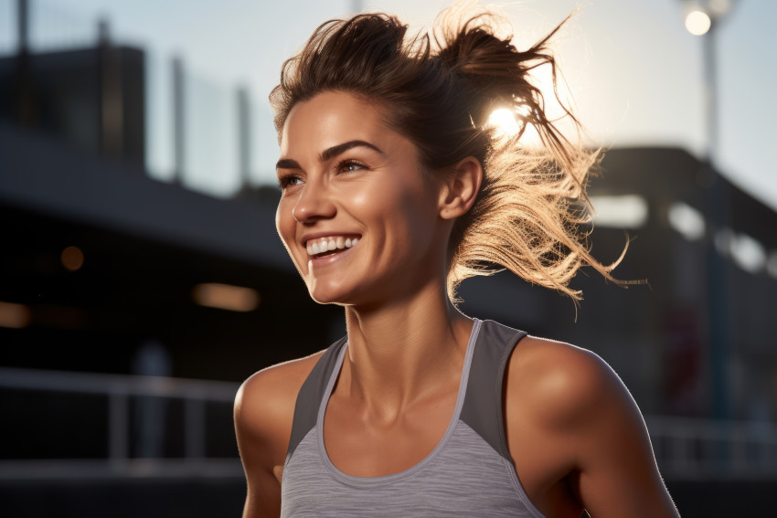 Woman runner