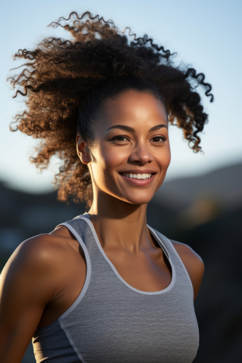 Woman runner