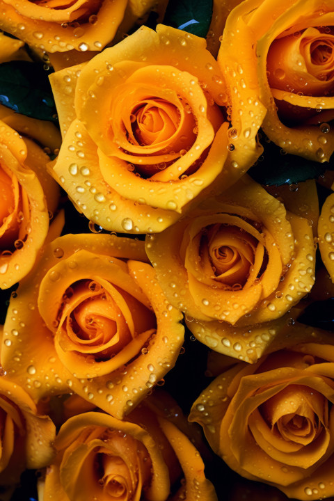 Yellow Roses Wallpaper