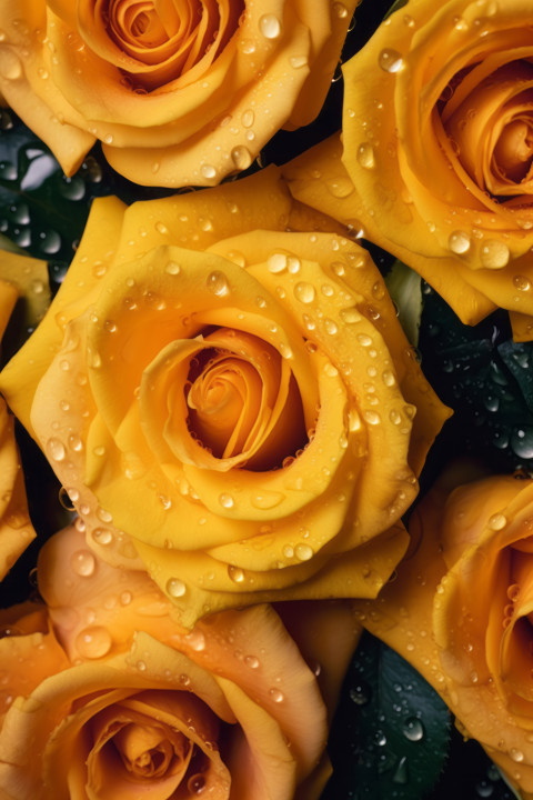 Yellow Roses Wallpaper