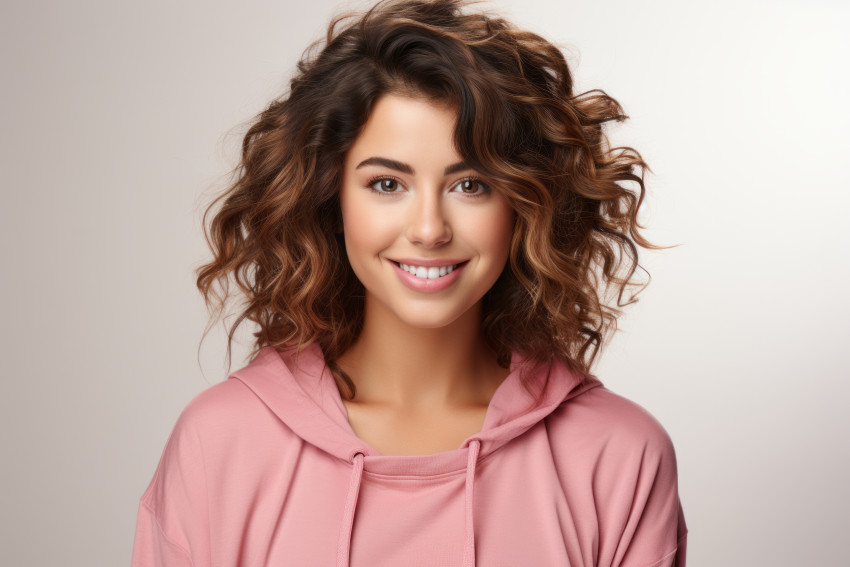 Young woman holding a mobile phone